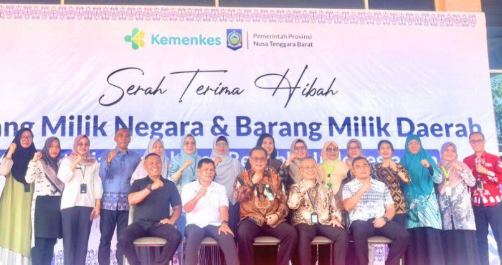 Acara serah terima Gedung Auditorium Poltekkes Kemenkes Mataram Kepada Pemerintah Provinsi NTB